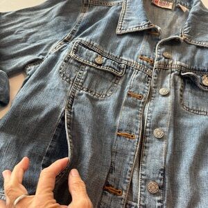 Bill Blass Light Blue Denim Jacket